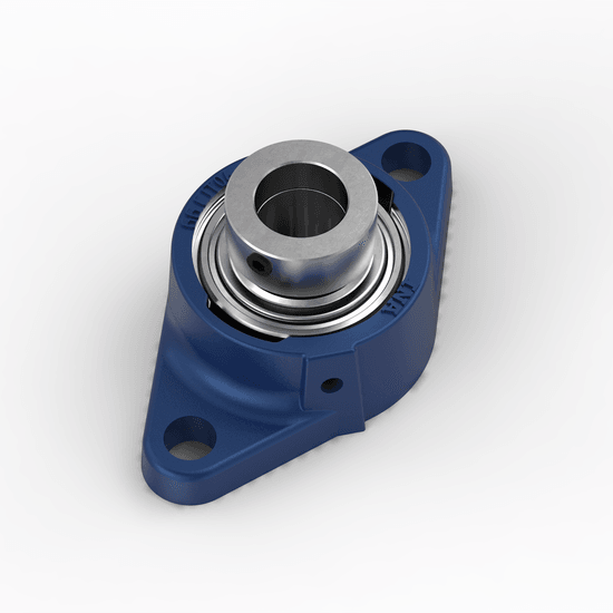 RCJT55-XL INA - Flanschlager-Gehäuseeinheit with white background