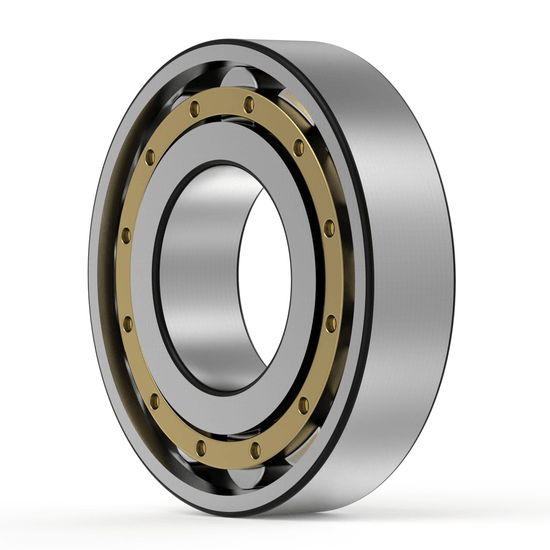 N313 ECM SKF - Zylinderrollenlager with white background