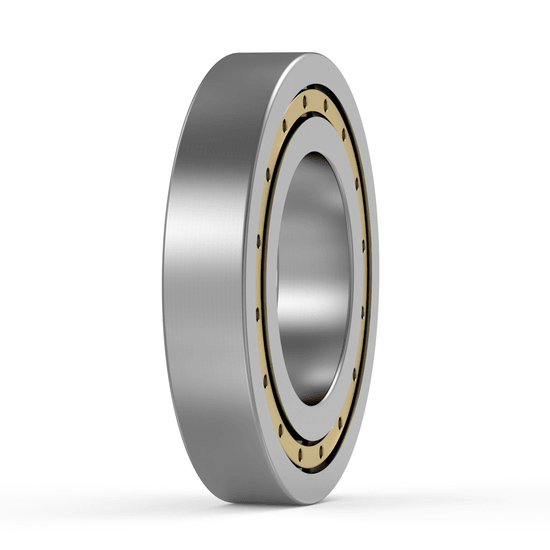 NU214 ECM/C3 SKF - Zylinderrollenlager with white background